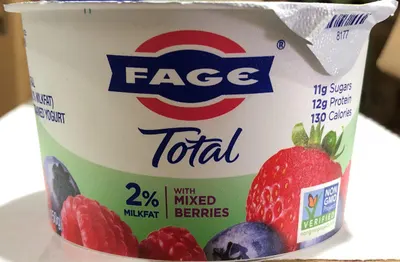 Total 2% Lowfat Greek Strained Yogurt Mixed Berries