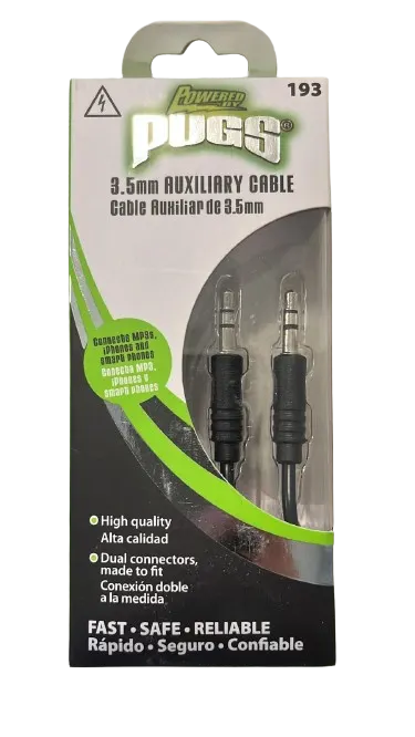 3.5 mm Auxiliary Cable