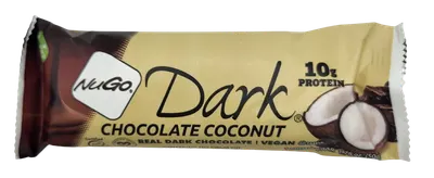 Gluten Free Dark Chocolate Coconut Protein Bar