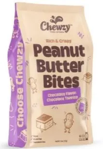 Peanut Butter Bites Chocolate Topping