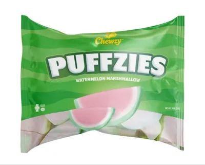 Watermelon Marshmallow Puffzies