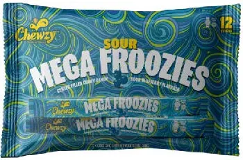 Mega Froozies Sour Candy 12 ct