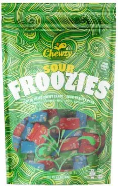 Sour Froozies Center Filled Chewy Cookies