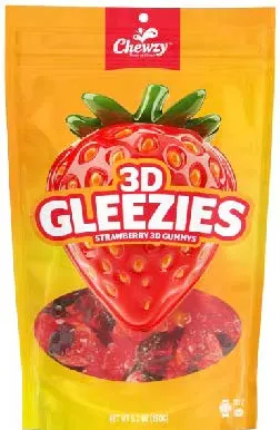 3D Gleezies Strawberry Gummies