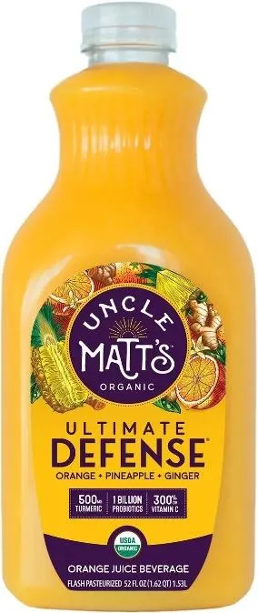 Ultimate Defense Orange Juice Beverage