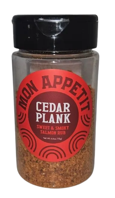 Cedar Plank Sweet & Smoky Salmon Rub