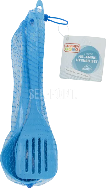 Melamine Utensil 3 pc Set Dairy