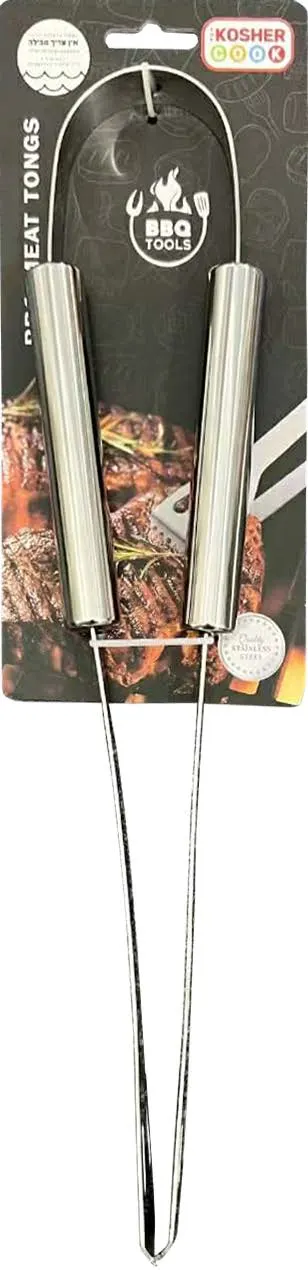 BBQ Meat Locking Tong Stainless Steel
