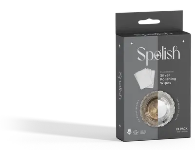 Disposable Silver Polishing Wipes 24pk