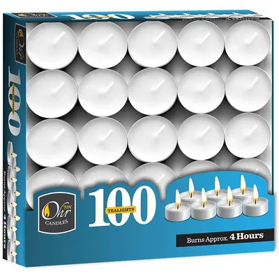 Tea Light Candles 3 Hour