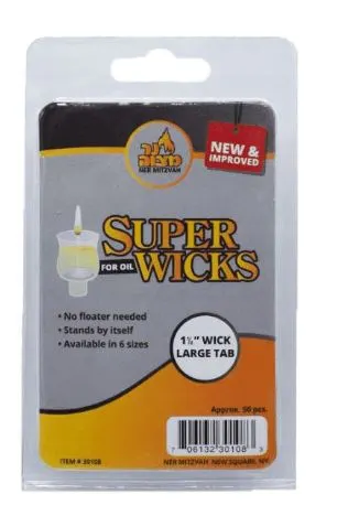 Super Wicks 1 1/2" Large Tab