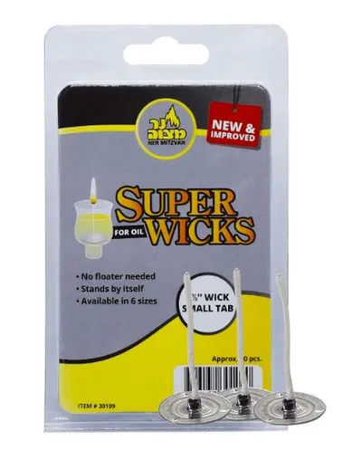 Small Super Wicks for Oil
