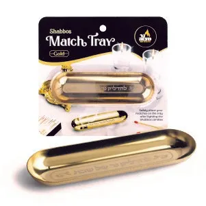 Gold Matches Tray