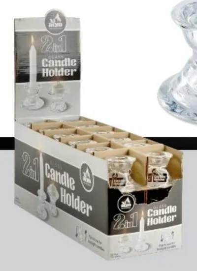 Glass Candle Holder