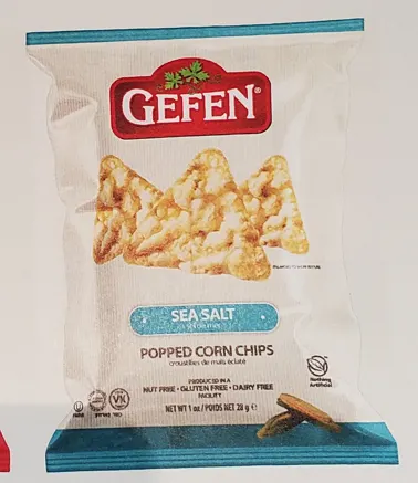 Pop Corners Popped Corn Chips Sea Salt
