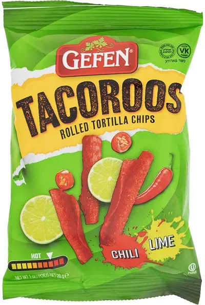 Chili Lime Rolled Hot Tortilla Chips