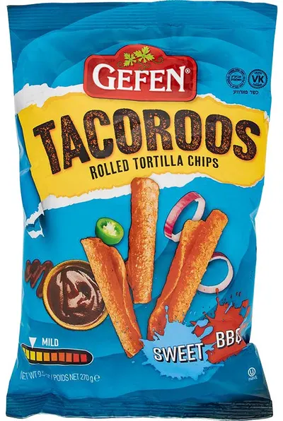 Sweet Bbq Mild Rolled Tortilla Chips