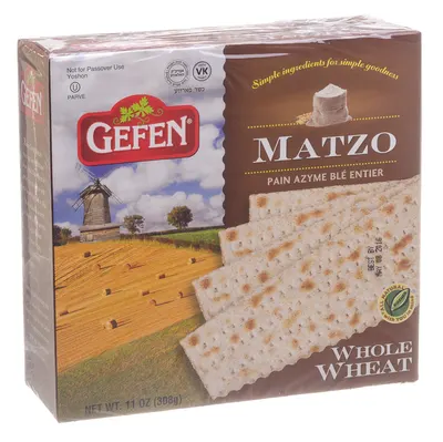 Whole Wheat Matzo