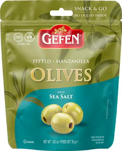Pitted Olives with Salt Pouch
