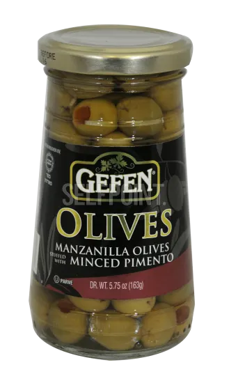 Olives Stuffed with Minced Pimentos