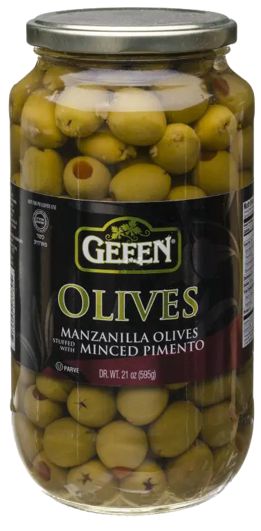 Olives with Minced Pimento