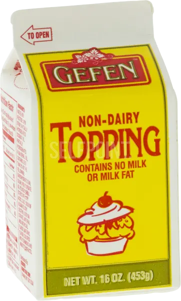 Non-Dairy Topping
