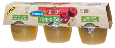 Natural Apple Sauce 6 Cups