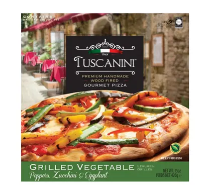 Wood Fired Gourmet Pizza Grilled Vegetables