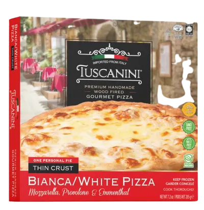 White Pizza Bianca Thin Crust