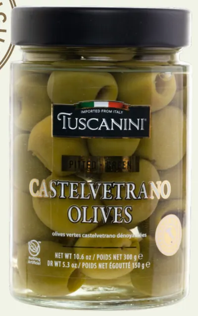 Castelvetrano Pitted Green Olives