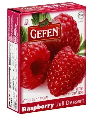 Raspberry Jell Dessert