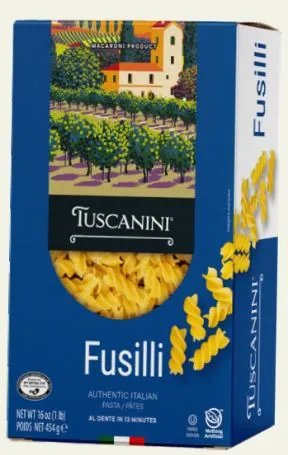 Tuscanini Pasta Fusilli 16Z