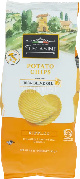 Rippled Olive Oil Potato Chips