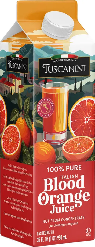 100% Pure Italian Blood Orange Juice