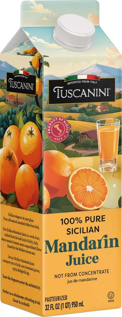 100% Pure Sicilian Mandarin Juice