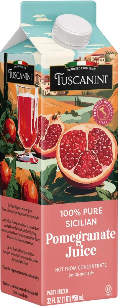 100% Pure Sicilian Pomegarnate Juice