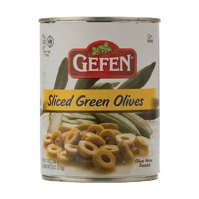 Sliced Green Olives