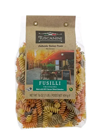 Tricolor Fusilli