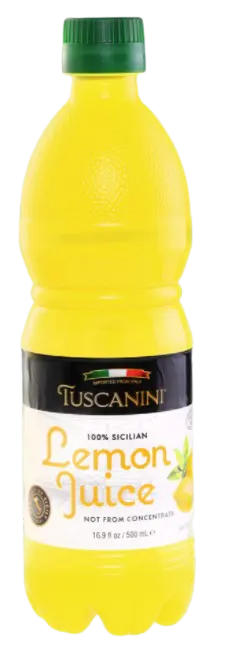 100% Sicilian Lemon Juice