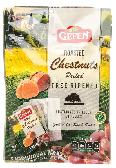 Tree Ripened Roasted Peeled Chestnuts