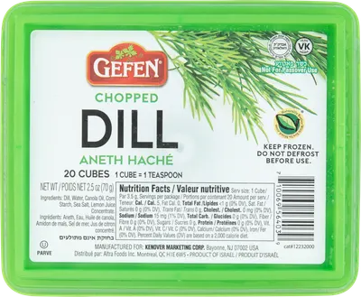 Frozen Dill Chopped