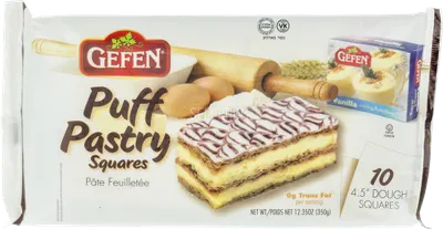 Puff Pastry Squares 10 Ct