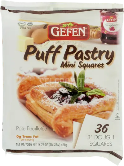 Puff Pastry Mini Squares 36 ct