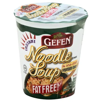 Instant Vegetable Flavor Noodle Soup