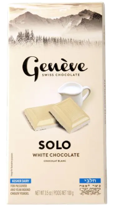 Solo White Chocolate Bar