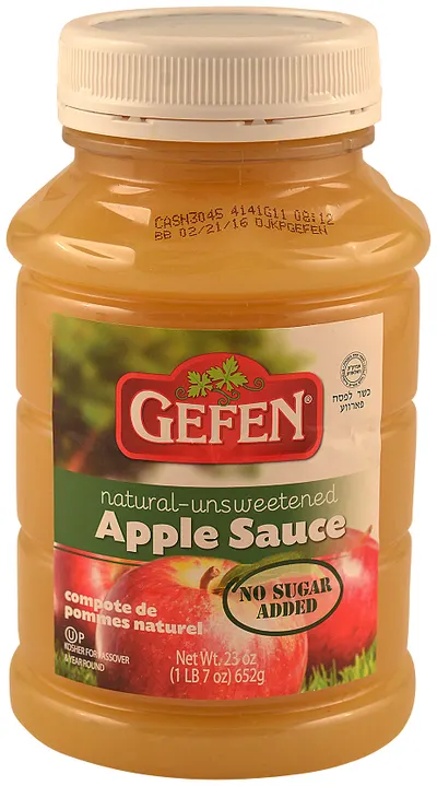 Natural Unsweetened Apple Sauce