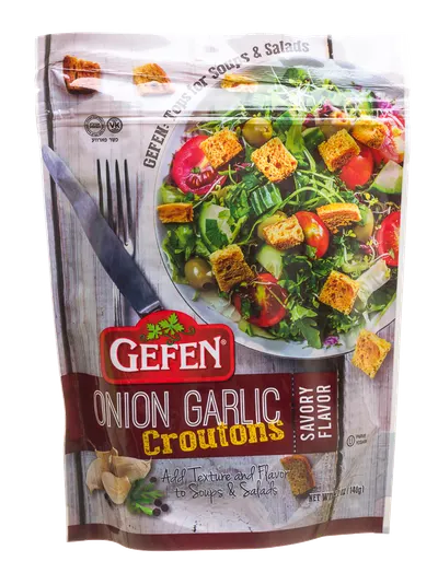 Onion Garlic Salad Croutons