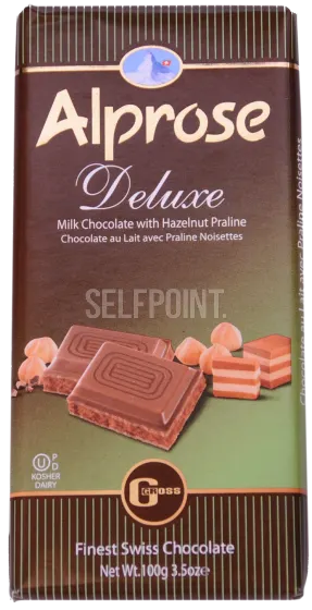 Deluxe Milk Chocolate with Hazelnut Praline
