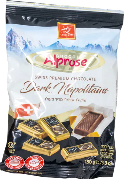 Alprose Dark Napolitains Premium Chocolate