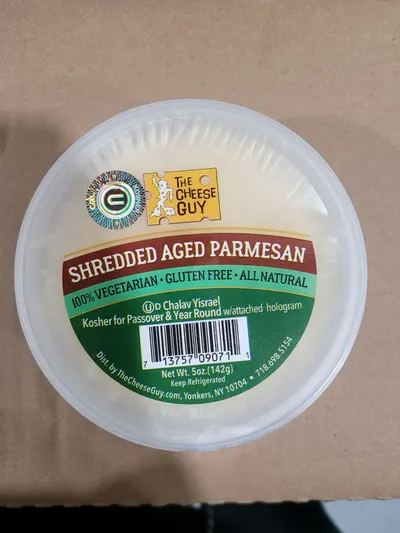 Shredded Aged Parmesan